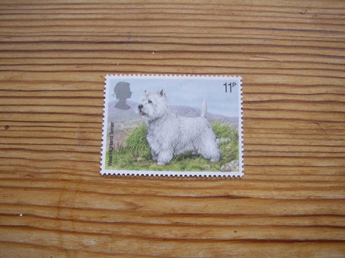 Mnh timbro vintage 11p bianco - vintage,