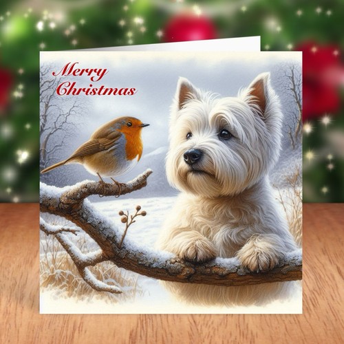 Biglietto natale per cani - biglietto, di