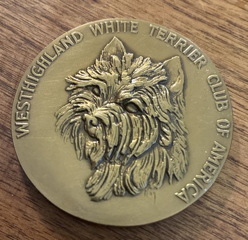 Medaglia vintage west highland - west,